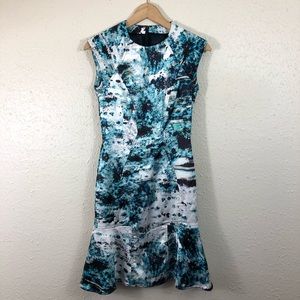 Yigal Azrouel Scuba Dress Flare